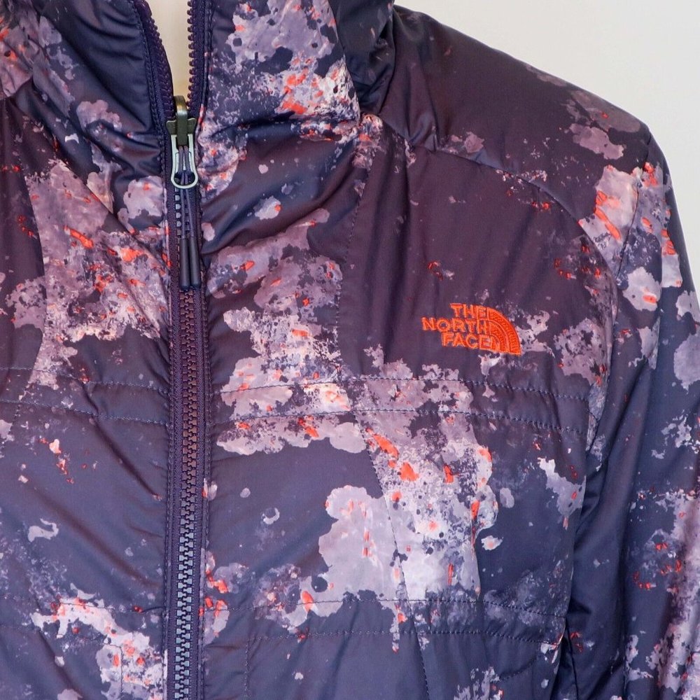 The North Face Clementine Triclimate Jacket Purple Floral Liner Women's Large - Picture 3 of 7